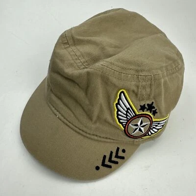 Winged Logo Toddler Army Ball Cap Hat Fitted M 12-24 Months Beige - Image 1 of 3