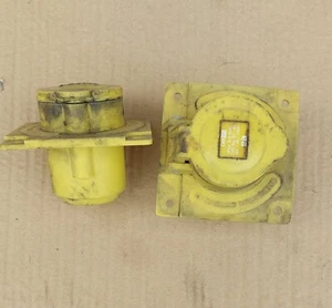 110 Volt Steckdosen (gelb) x 2. 16A-4h / 110 V - Bild 1 von 5