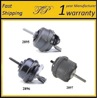 Montaje de motor y transmisión 3 piezas para Buick LeSabre 2000-2005, Park Avenue 3,8 L Foto 1 de 4