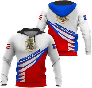 Puerto Rico 3D Printed Hoodies Unisex Hoodie, T Shirt, Zip Up Hoodie, Sweatshirt - Picture 1 of 4