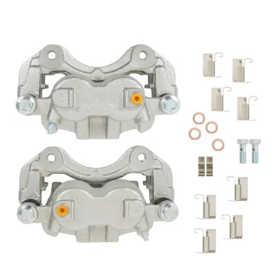 LABLT Pair Brake Calipers Front L+R w/ Bracket For 99-04 Jeep Grand Cherokee WJ - Изображение 1 из 4