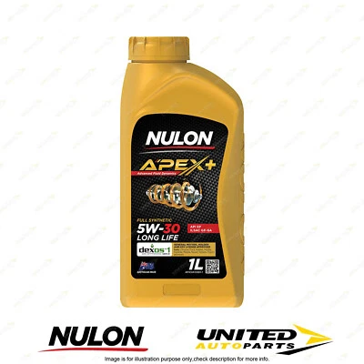 Nulon APEX+ 5W-30 Long Life 1L for TOYOTA Corolla ZWE186 1.8L 2003-2017 - image 1 of 2