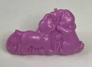 My Little Kitty L’il Litters Dreamy Siamese Dark Pink Hair Brush Vintage 1990s - Picture 1 of 2