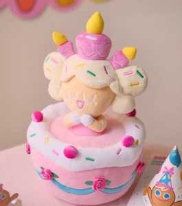 Cookie Run Birthday Cake Cookie Melody Plush Doll/ Kingdom Ovenbreak Official - Picture 1 of 4