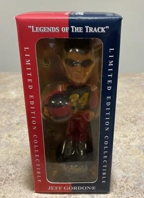 ¡NUEVO EN CAJA! Jeff Gordon #24 Forever Collectibles Bobblehead “Legends of the Track” Foto 1 de 4