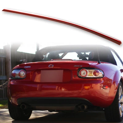 Alerón labial de maletero Fyralip para Mazda MX5 Miata NC 05-15 pintado rojo cobre 32V Foto 1 de 4
