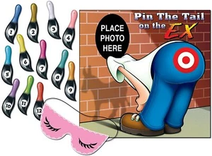 Divorce Party "Pin the tail on the Ex" Party Game - Picture 1 of 1