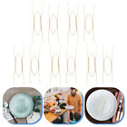 10pcs Decorative Plate Wall Hooks Invisible Hangers for Plate Display