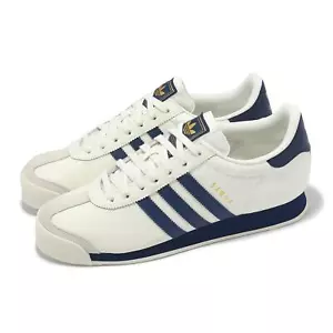 adidas Originals Samoa Ivory Navy Women Unisex Casual Lifestyle Shoes JQ0047 - Foto 1 di 8
