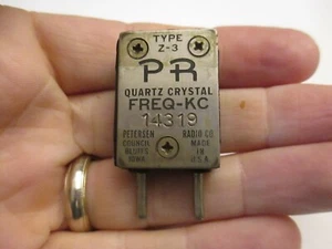 14319 KC kHz FT-243 20 meter Ham Radio crystal 3OT Petersen Z3 - Picture 1 of 8