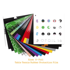 XIOM O-Foil, película protectora de goma premium para tenis de mesa (2 juegos), para apretón de manos - Imagen 1 de 10
