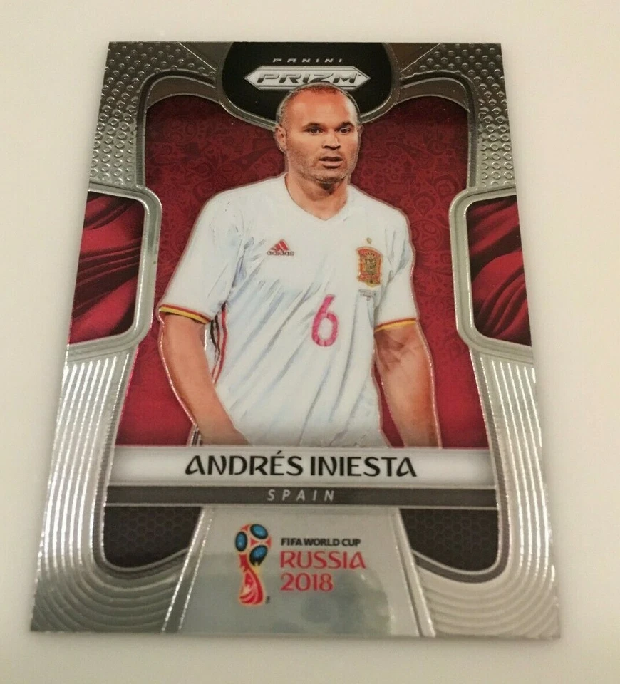 2018 Panini World Cup Andrés Iniesta Vissel Kobe Barcelona #197 - Nice card! - Image 1 of 1