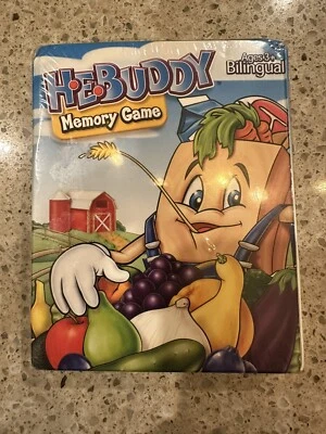 H.E.Buddy Memory Game 48 Jumbo Cards NEW SEALED - Ages 3+ BILINGUAL - Image 1 of 4