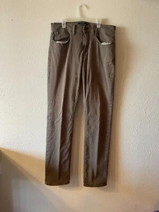 Lucky Brand Jeans Men's Size 31/32 Brown 121 Slim Straight Leg Handcrafted Pants - Picture 1 of 15