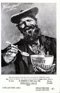 Advertising Postcard - Scottish Breakfast Food Cereal, Provost Oats BT965 - Picture 1 of 1