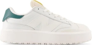 New Balance CT302 Men's Trainers Size UK 6.5, White/Olive Green, Leather BNIB - Picture 1 of 6