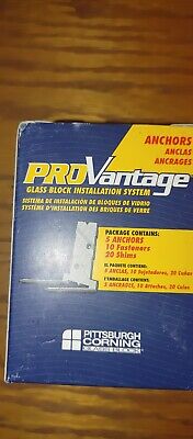 ProVantage Anchors For Glass Block Installation System 5 Pack Anchors • 15.99$
