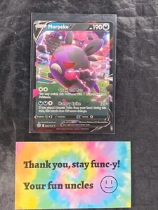 Morpeko V 095/172 Brilliant Stars Ultra Rare Holo Pokemon TCG Card NM - Picture 1 of 11