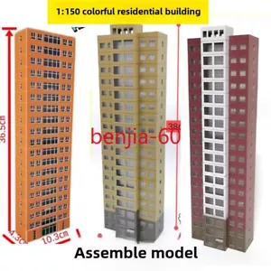 Diorama 1:150 Scale High Rise Building City DIY Model Skyscrape Scene Toy - Picture 1 of 10