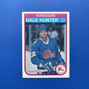 1982-83 O-Pee-Chee #285 Dale Hunter Quebec Nordiques +/- EX-MT / EXMT / EX-MINT - Foto 1 di 3