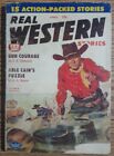 Real Western Stories April 1956 (Clement, Bäcker, Paine) Fruchtfleisch aus dem goldenen Zeitalter