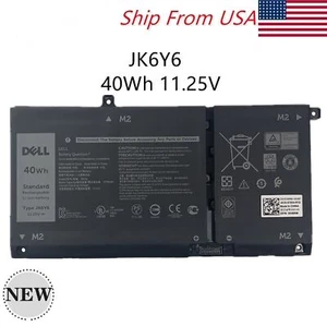 NEW OEM 40WH JK6Y6 Battery For Dell Inspiron 7300 7306 7506 2-in-1 Silver TXD03 - Picture 1 of 13