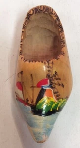Zapato izquierdo madera decorativo pintado a mano hecho a mano GnuFashion - Imagen 1 de 11