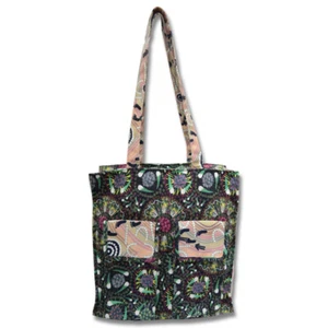 Warrina Designs Authentic Australian Aboriginal Shoulder Bag Black Purse Women - Picture 1 of 4