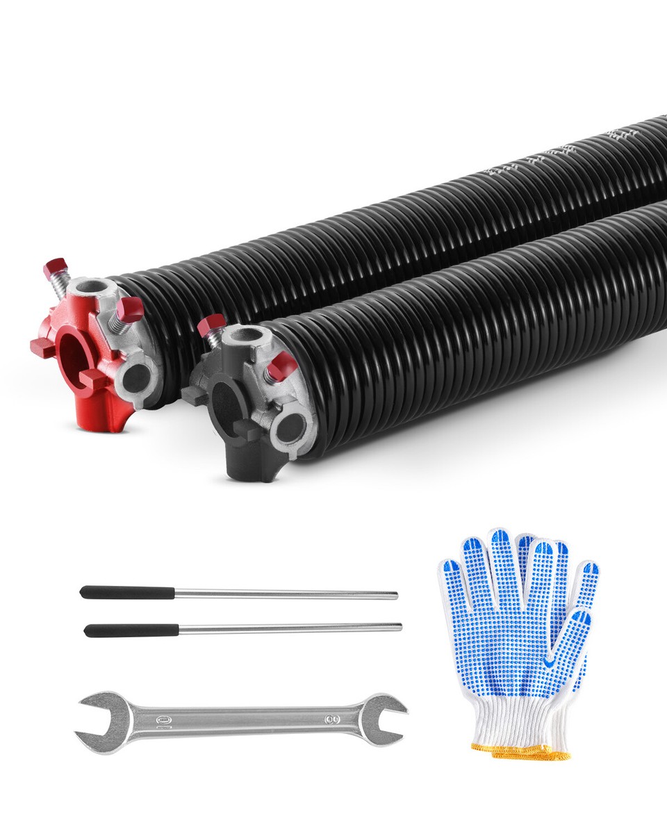 Torsion Springs Pair With Winding Bars 31 Inch Garage Door Torsion ...