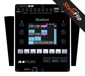 1010 Music Bluebox Skins | Schwarz | Schutzaufkleber | StyleFlip Skins - Bild 1 von 1