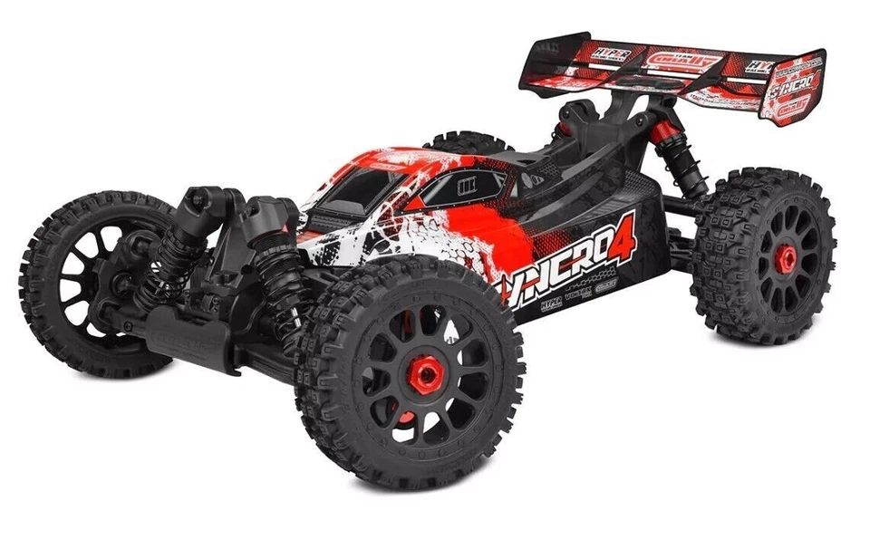 Corally 00287-R Red SYNCRO-4 Brushless Power 3-4S Ready-To-Run