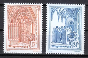 Hungary 1996 MNH Mi 4382-4383 Sc 3526-3527 Pannonhalma ,Benedictine Monastery ** - Picture 1 of 1