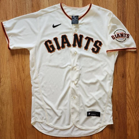 *WOW* NIKE San Francisco GIANTS POSEY AUTHENTIC Jersey Men 48 baseball shirt mlb Cover