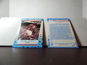 Pegatina 89 Fleer Michael Jordan #3 All Star - Imagen 1 de 1