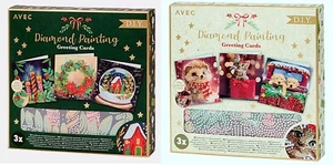 Diamond Painting DIY Grußkarten Weihnachten Basteln Kinder - Bild 1 von 4