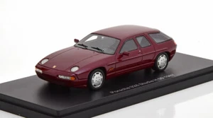 Porsche 928 Study H50 1987 Dark Red Metal Neo 47130 1/43 LHD Left Hand Drive - Picture 1 of 3