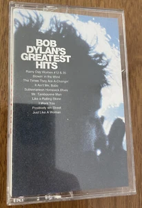 BOB DYLAN GREATEST HITS Cassette Tape 1999 Reissue Rock Folk Rare - Picture 1 of 4