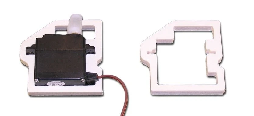 Servorahmen für D-Power AS-3XX / DS-3XX Servos AS-340BB DS-340BB Servohalter - Bild 1 von 1