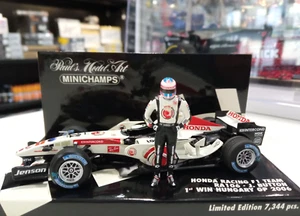 BOTÓN MINICHAMPS 400060112 1/43 HONDA F1 RACING RA106 J - PRIMERA VICTORIA HÚNGARA 2006 - Imagen 1 de 9