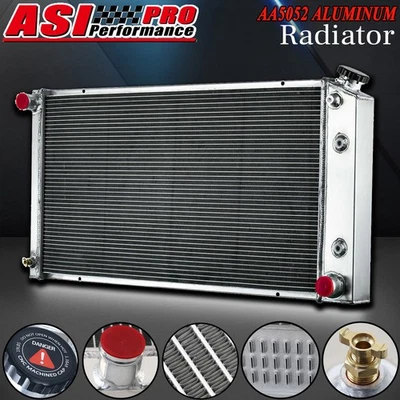 3 Row Radiator For 1977-1992 Cadillac DeVille Pontiac Buick Brougham Fleetwood - Image 1 of 4