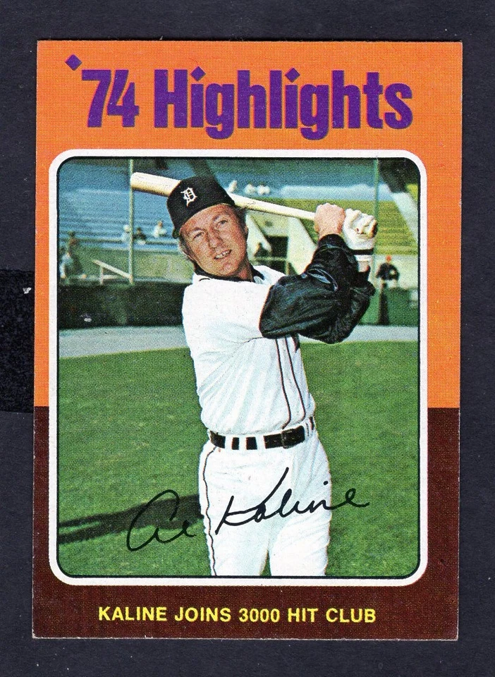 1975 TOPPS MINI AL KALINE CARD NO:4 NEAR MINT CONDITION - Image 1 of 1