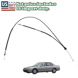 Fits 1990–93 Honda Accord CB7 CB9 Automatic Transmission Throttle Cable Assy New - Bild 1 von 6