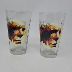Halloween Alamo Entwurf Haus Glas Becher 2er Set Mondo Pint Michael Myers - Bild 1 von 9