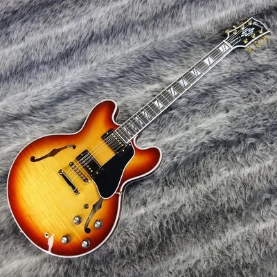 Guitarra Eléctrica Gibson ES Supreme Bourbon Burst 2024 Cuerpo Semi Hueco Foto 1 de 4