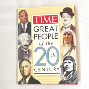 Time Magazine Great People of the 20th Century 1996 Hardcover Dust Jacket Book - Picture 1 of 15