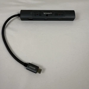 Anker 6-in-1 USB C Hub 65W 4K HDMI, 1Gbps Ethernet, MacBook Air, iPad Pro A8365 - Picture 1 of 8