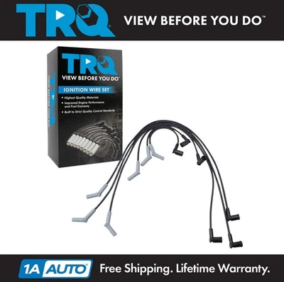 Juego de cables de bujía de encendido del motor TRQ para Ford Windstar V6 3,8 L Foto 1 de 4