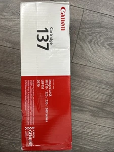 Canon Original Patrone 137 Laserdrucker Toner - Schwarz * Karton geöffnet - Bild 1 von 5