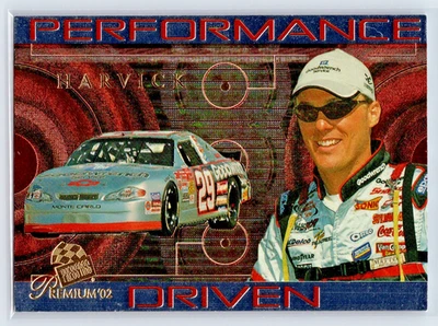2002 Press Pass Premium Performance Driven #PD3 Kevin Harvick - Image 1 of 2