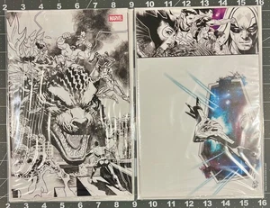 SDCC 2025 Marvel Panel Exclusives Godzilla VS Universe 1 variante in bianco e nero Imperial 2 - Foto 1 di 11